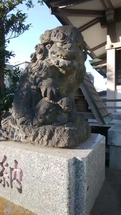 白髭神社の狛犬