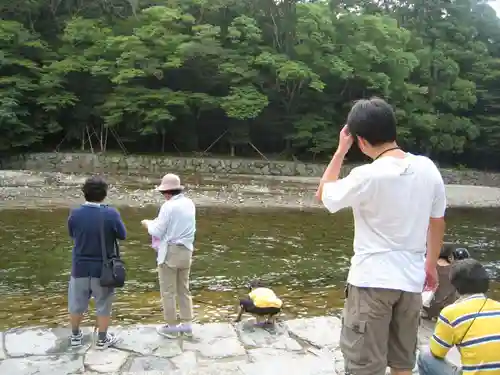 伊勢神宮内宮（皇大神宮）の手水舎