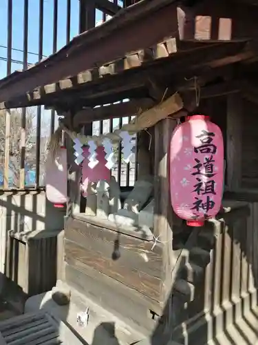 高道祖神社の本殿・本堂