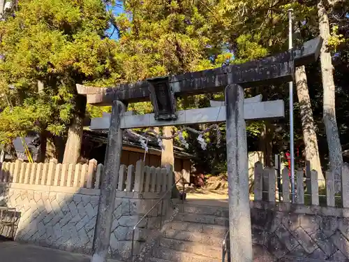 船坂山王神社の鳥居
