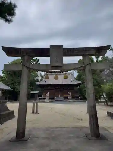 八幡社の鳥居