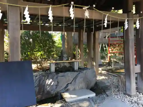 所澤神明社の手水舎