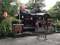 山中諏訪神社の本殿・本堂
