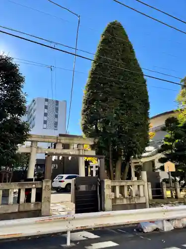 初音森神社の鳥居