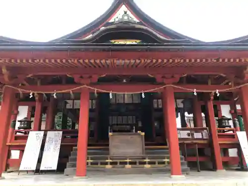 美濃國一宮　南宮大社の本殿・本堂