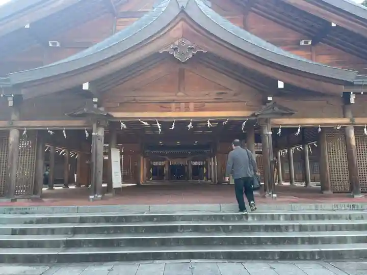 富山縣護國神社の本殿・本堂