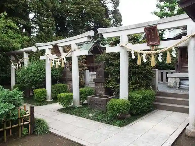 薭田神社の鳥居