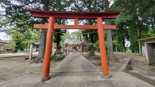 正一位 若草稲荷神社の鳥居