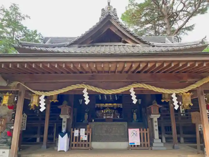 大宝八幡宮の本殿・本堂