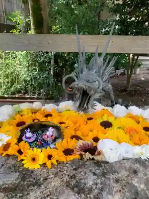 彌都加伎神社の手水舎