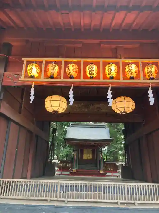 北口本宮冨士浅間神社の末社・摂社