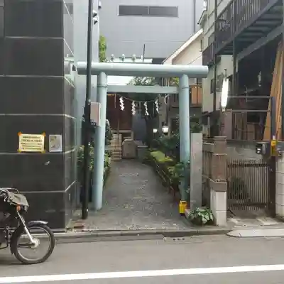 天祖神社の鳥居