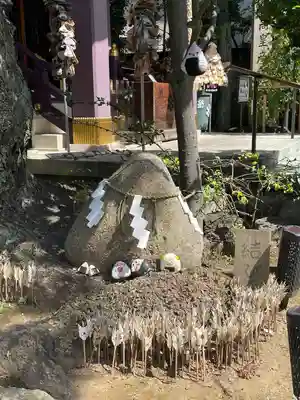 高木神社の庭園