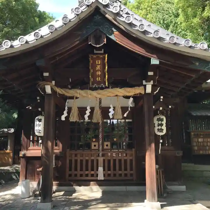 日置神社の本殿・本堂