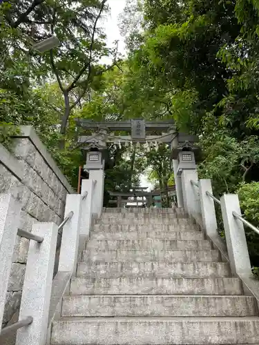 多摩川浅間神社の鳥居