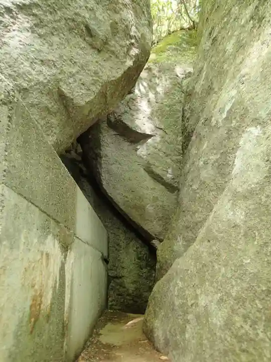 石割神社の自然