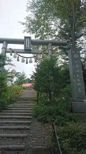 天津神大龍神宮の鳥居