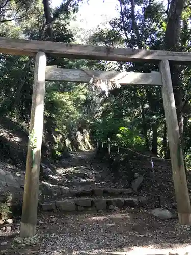 伊射波神社の鳥居