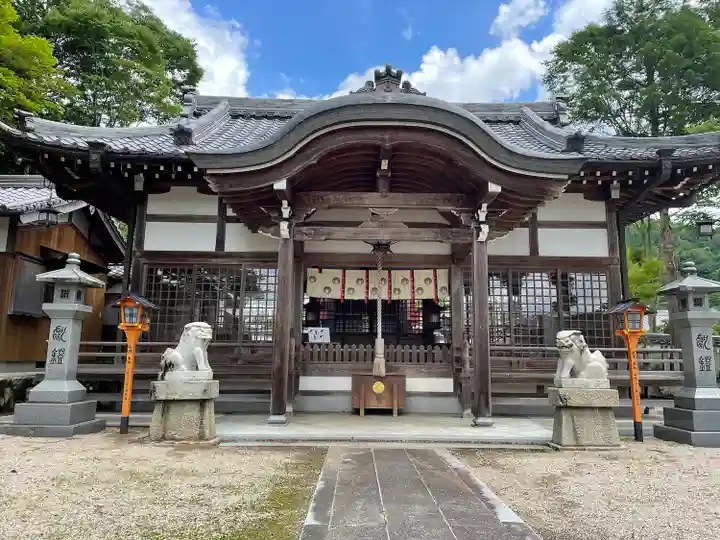 中山神社の本殿・本堂