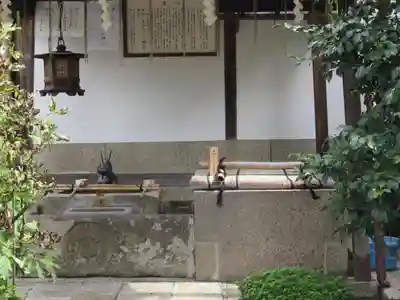 御霊神社の手水舎