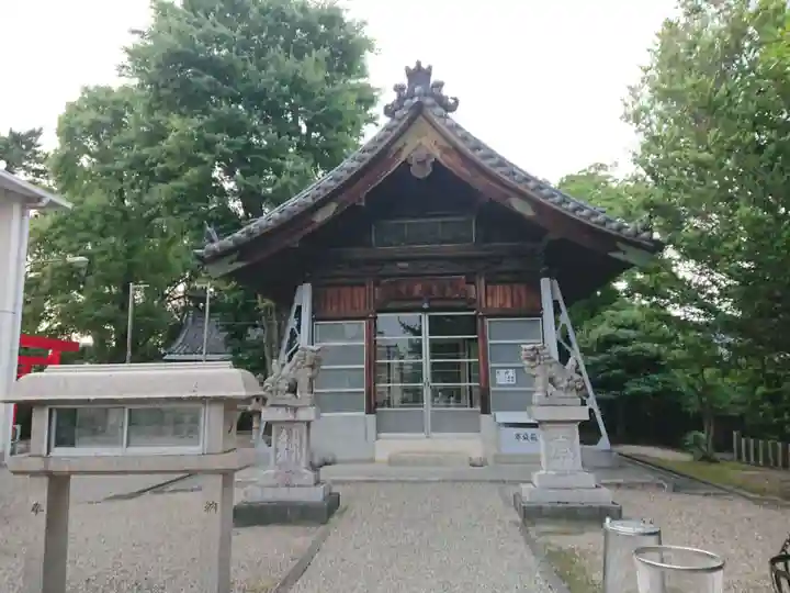 雨宮社の本殿・本堂