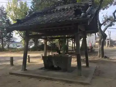 伊久智神社の手水舎