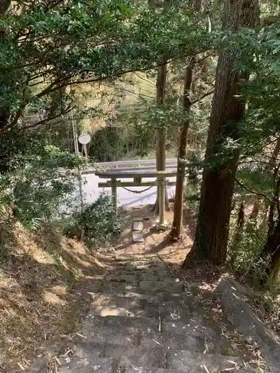 神明神社の鳥居