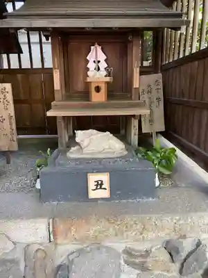 洲嵜神社の末社・摂社