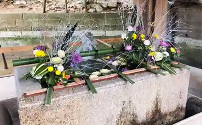 江島神社の手水舎