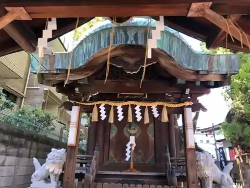 阿倍王子神社の本殿・本堂
