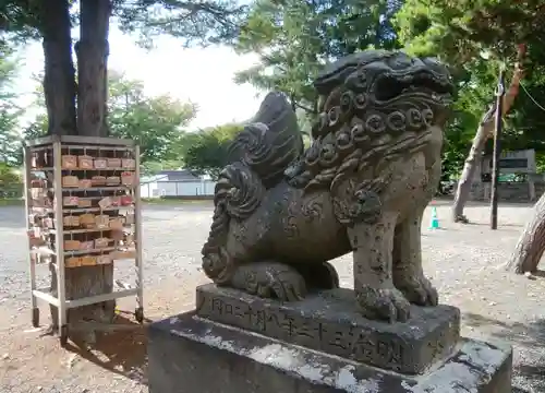 石山神社の狛犬