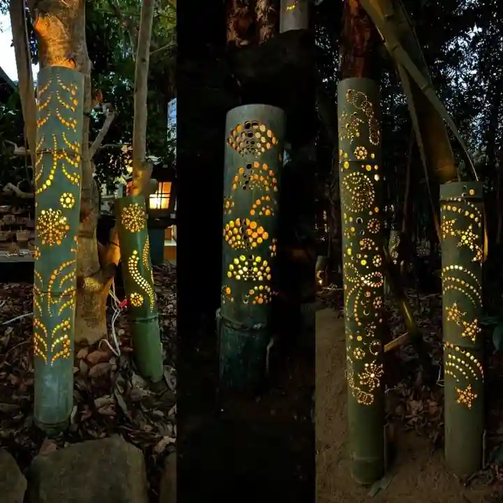 検見川神社の芸術