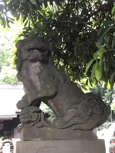 太子堂八幡神社の狛犬