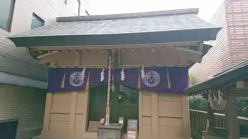 朝日神社の本殿・本堂