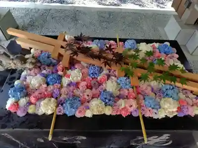 帯廣神社の手水舎