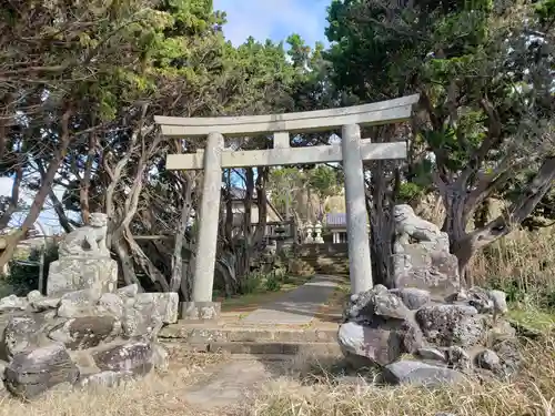 大杉神社の鳥居