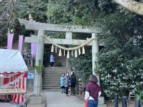 前玉神社の鳥居