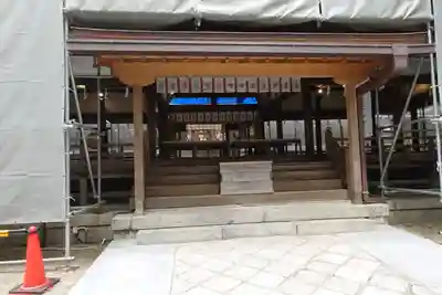 往馬坐伊古麻都比古神社の本殿・本堂