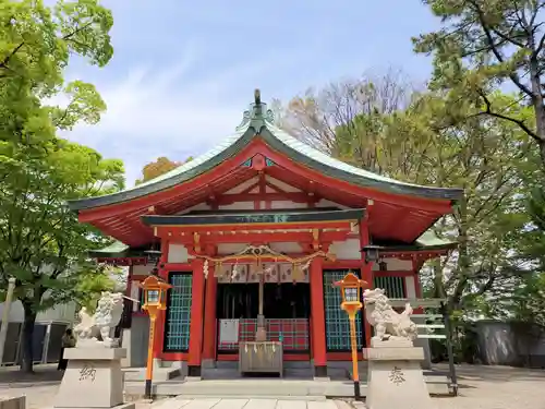 西長洲八幡神社の本殿・本堂