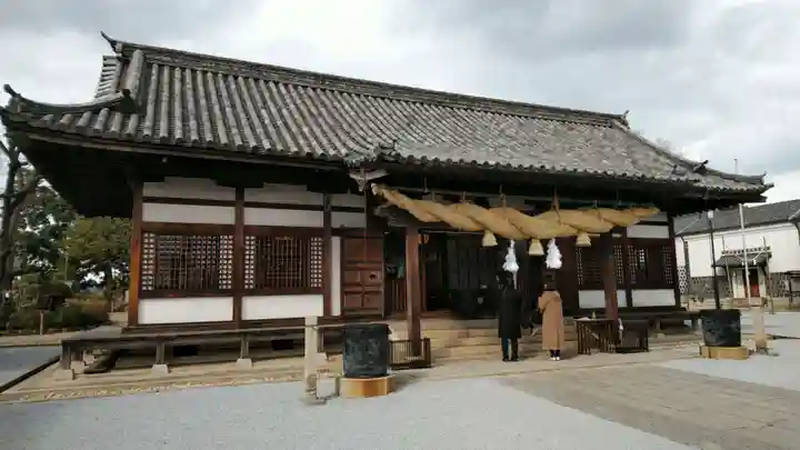 阿智神社の本殿・本堂
