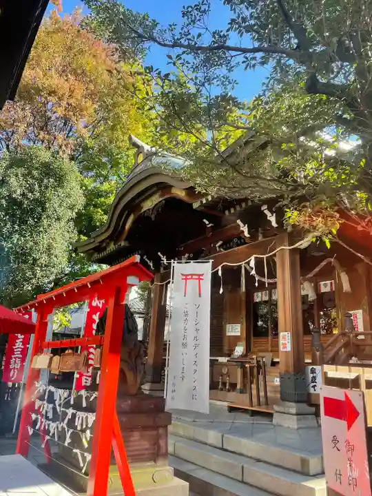 下谷神社の本殿・本堂