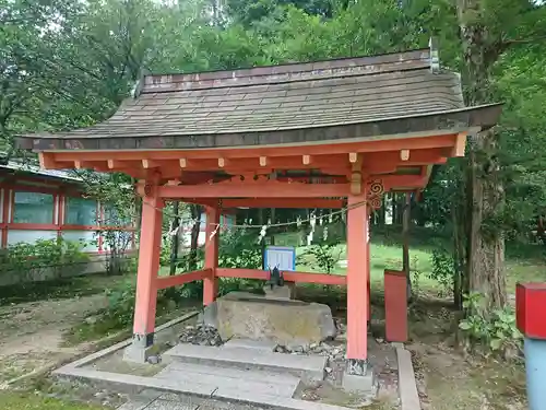 出石神社の手水舎