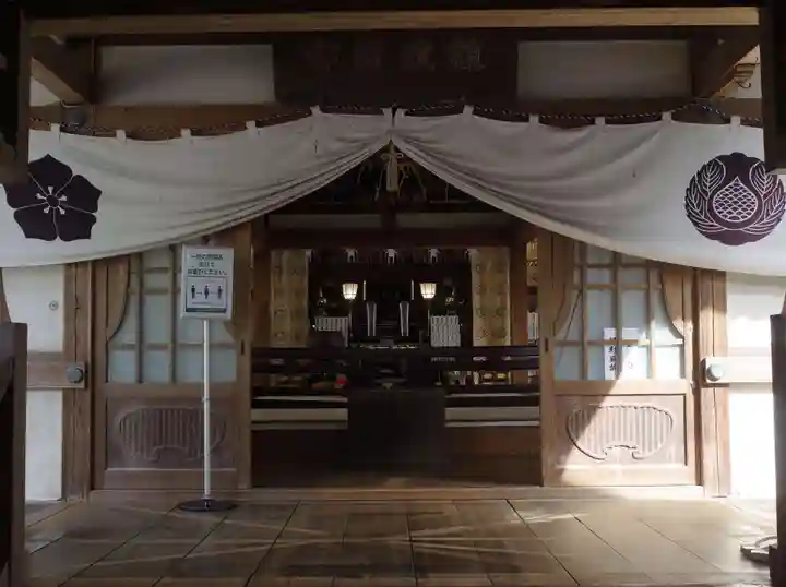 法華経寺の本殿・本堂