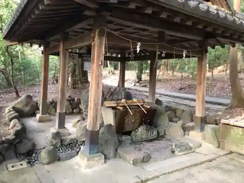 水度神社の手水舎