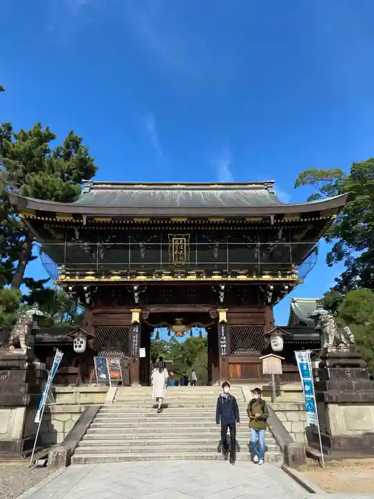 北野天満宮の山門・神門
