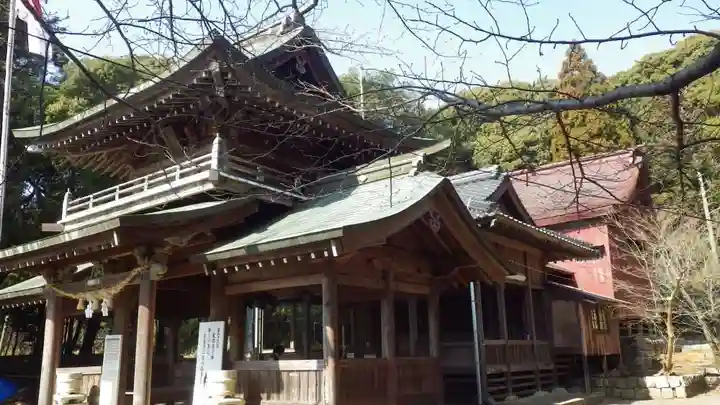 嘉川八幡宮の本殿・本堂