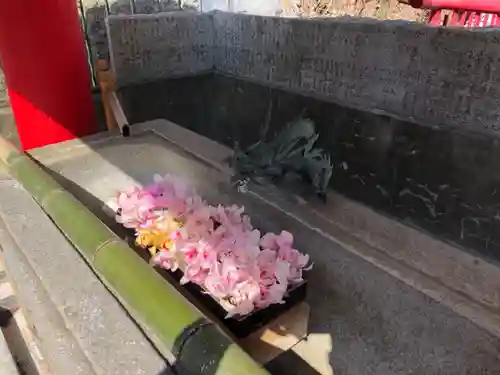 徳島眉山天神社の手水