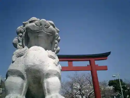 鶴岡八幡宮の狛犬