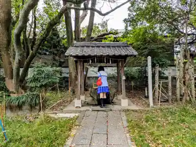 刺田比古神社の手水舎