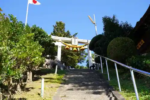 長屋神社の鳥居